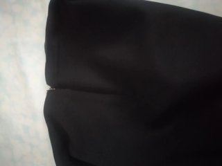 Pantalón de tergal negro señora