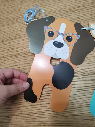 Banner Compleanno Festa Cani Party Props