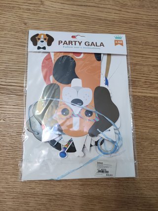 Banner Compleanno Festa Cani Party Props