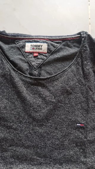 T-shirt Tommy Jeans Uomo XL Grigio