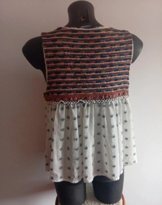 Blusa Zara sin mangas
