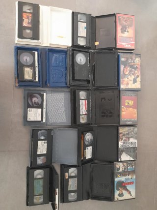 Lote 20 Películas VHS y Beta