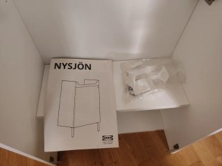 Mueble lavabo IKEA NYSJÖN blanco