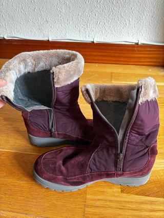 Botas Nature Moradas Talla 39 Impermeables