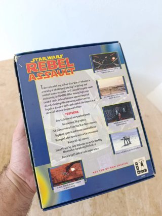 Caja grande Pc Star Wars: Rebel Assault español