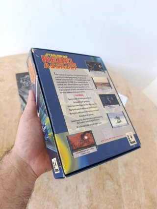 Caja grande Pc Star Wars: Rebel Assault español