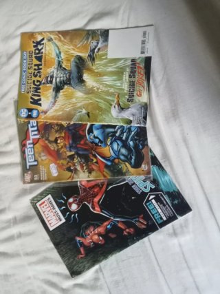 Lote de comics en ingles