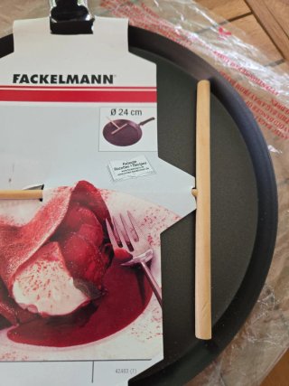 NUEVA Sarten creps con stick de madera