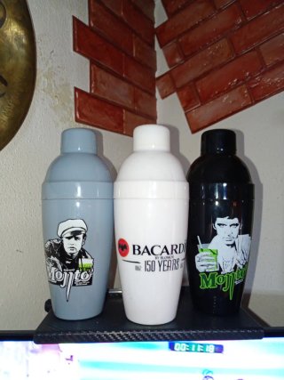 Trittico shaker plastica