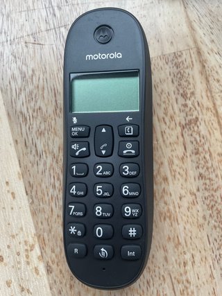Teléfono fijo Motorola inalámbrico