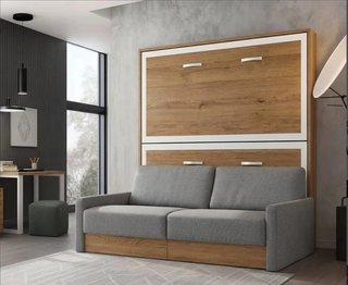 LITERA ABATIBLE CON SOFA NOVA