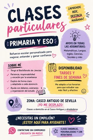 Clases particulares en sevilla centro.