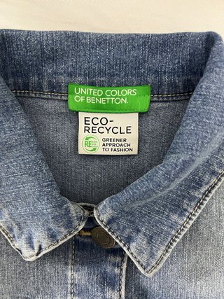 Chaqueta Benetton Tejano Azul