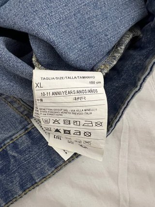Chaqueta Benetton Tejano Azul