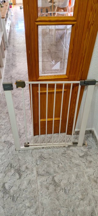 Valla seguridad infantil metálica