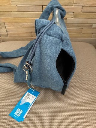 Bolso Bandolera Adidas Azul Denim Nuevo a estrenar