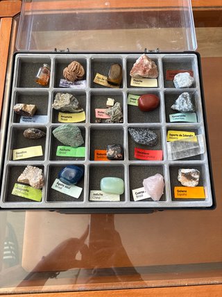 Collezione di pietre preziose