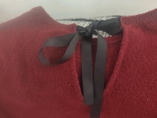 Jersey rojo de punto
