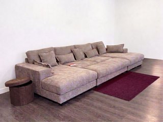 Sofá cama beige alta gama - envio gratis