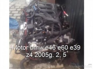 Motor bmw e46 e60 e39 z4 2005g. 2, 5