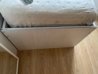 Cama nido con cajones y cama extra , no se envia.