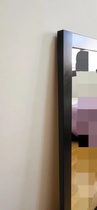Espejo de pared madera