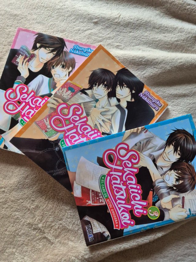 Sekaiichi Hatsukoi pack 1-2-3