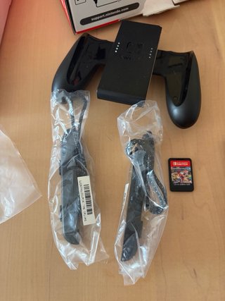 Nintendo Switch Blanca + Mario Kart