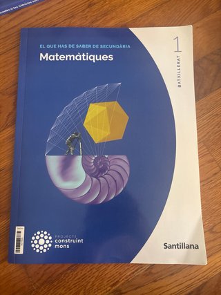 Matemàtiques aplicades a les Ciències Socials I...