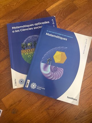Matemàtiques aplicades a les Ciències Socials I...