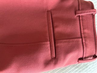 Pantalón Zara Rojo Talla M