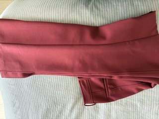 Pantalón Zara Rojo Talla M