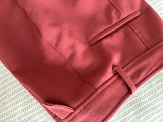 Pantalón Zara Rojo Talla M