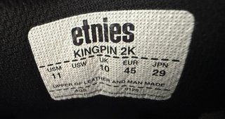 Zapatillas Etnies Kingpin 2K nuevas