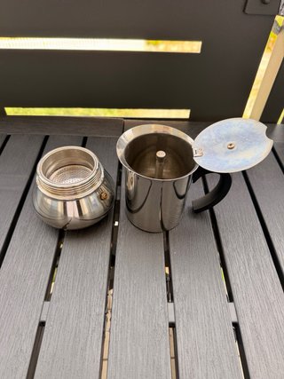 Caffettiera Moka Acciaio Inox 18/10