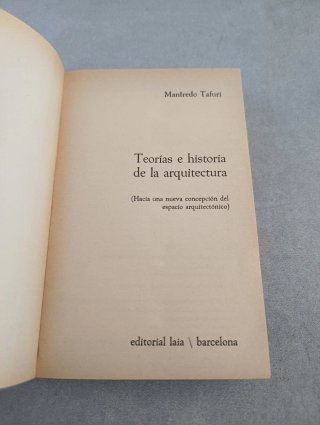 TEORÍA E HISTORIA DE LA ARQUITECTURA -MANFREDO