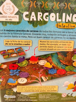 Juego de mesa Cargolino Valentino