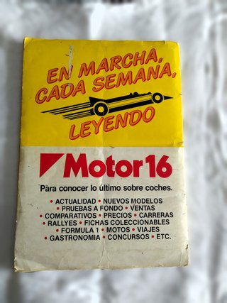 Álbum Motor  16  1986 – Colección Completa