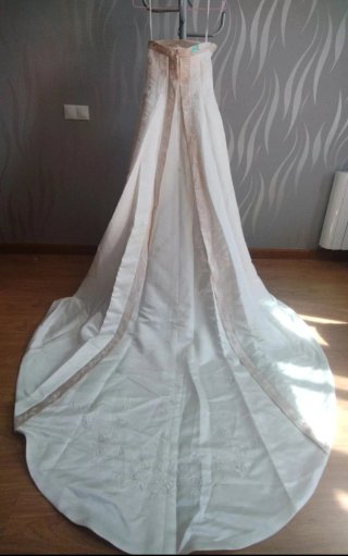 Vestido de novia palabra de honor