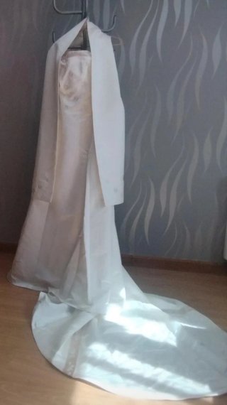 Vestido de novia palabra de honor