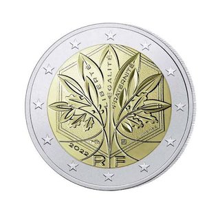 Moneda 2€ dos euro conmemorativa Francia 2022
