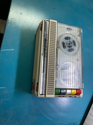 Radio Grabadora Bobina Vintage Portátil
