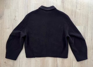 Cazadora Zara mezcla Lana Marrón Talla XL