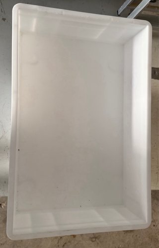 Canastos blancos para alimentos