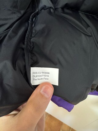 The North Face Nuptse 700 Chaqueta Púrpura