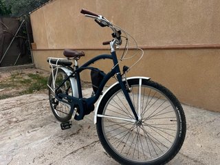 Bicicleta Eléctrica MBM Azul