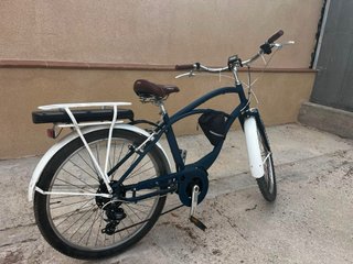 Bicicleta Eléctrica MBM Azul