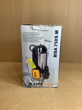 Bomba Drenaje Espa Leader BISA 750S M