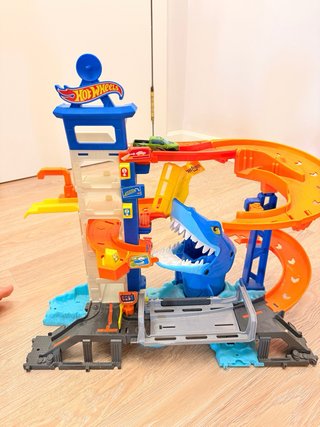 Pista Hotwheels Tiburón