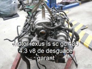 Motor lexus ls sc gc 430 4.3 v8 de desguace garant